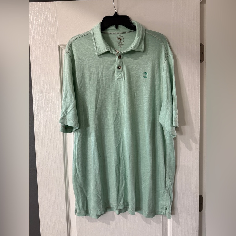 Boca Classics Mint Green Polo Shirt‎ Size XL